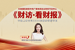 Ebpay国际董秘兼副总经理张宏伟做客央视《财访·看财报》